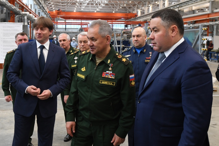 Сергей Шойгу оценил производственный потенциал Промтехнопарка «КСК»