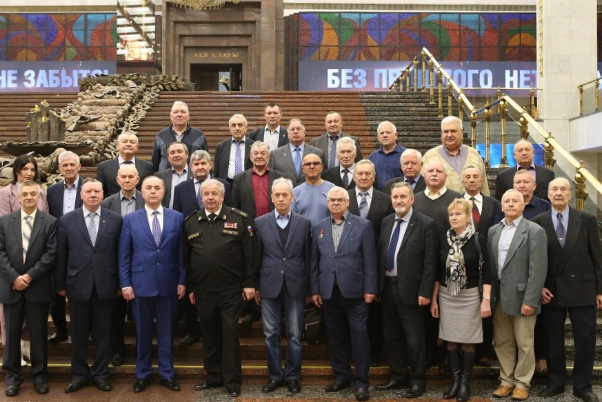 Ветераны центрального аппарата МВД России встретились на Поклонной горе